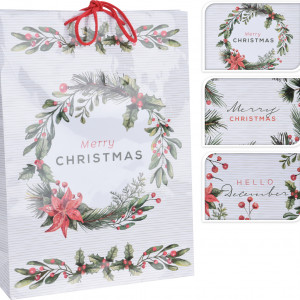 Пакет подарочный Рождественские истории 24*6*34 см., бумажный, Koopman (APF478170)