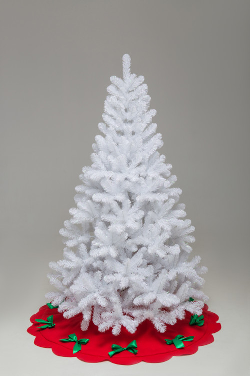 Искусственная елка Жемчужная белая 350 см., мягкая хвоя, ЕлкиТорг (16350)