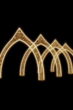 Светодиодная арка Богатырь 400 см. - 1 шт., Сад Радости (SR203)