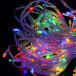 Светодиодная гирлянда с возможностью динамики 20 м., 200 разноцветных LED ламп, 24V., прозрачный силиконовый провод, IP65, Beauty Led (EST200-3W10-1M)