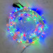 Светодиодная гирлянда с возможностью динамики 20 м., 200 разноцветных LED ламп, 24V., прозрачный силиконовый провод, IP65, Beauty Led (EST200-3W10-1M)