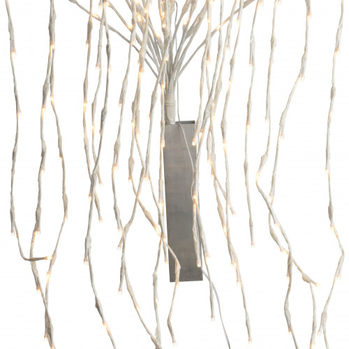 Светодиодное украшение Хрустальный водопад 100 см, 220 LED белых и теплых белых, IP44, Kaemingk (492679)