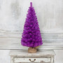Искусственная елка Искристая фиолетовая 90 см., мягкая хвоя ПВХ, ЕлкиТорг (154090)
