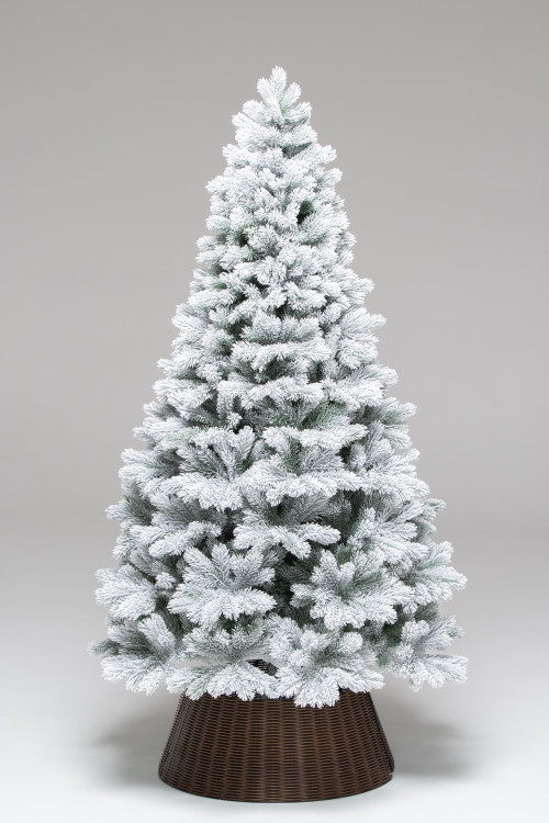 Искусственная елка Суздальская заснеженная 150 см., 100% Литая хвоя, ЕлкиТорг (273150)