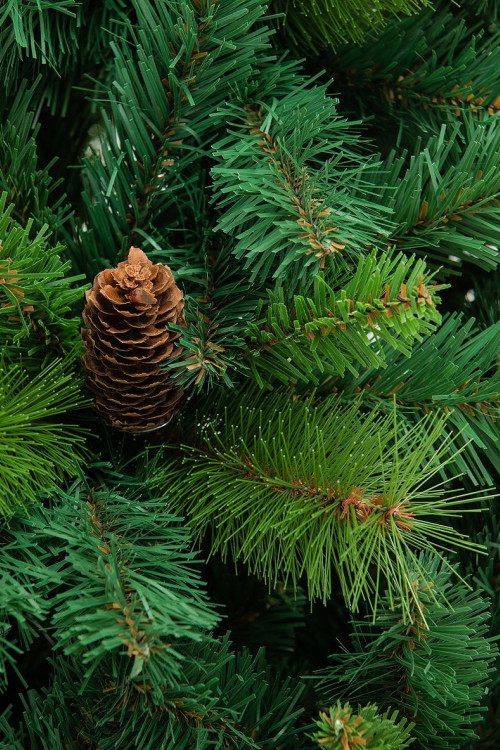 Искусственная сосна Байкальская с шишками 90 см., Леска+ПВХ, ЕлкиТорг (97090)