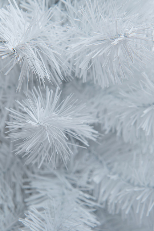 Искусственная елка Жемчужная белая 45 см., мягкая хвоя ПВХ, ЕлкиТорг (16045)