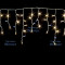 Светодиодная мерцающая бахрома 5*0.6 м., 220V, 170 теплых белых LED ламп, белый каучук, соединяемая, Winner (WW.02.7W.170+)