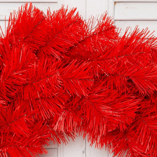 Хвойный венок Огненный 60 см., ЕлкиТорг (52046)