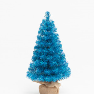 Искусственная елка Искристая голубая 60 см., мягкая хвоя ПВХ, ЕлкиТорг (150060)