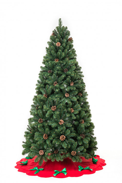 Искусственная елка Снежная королева зеленая 300 см., мягкая хвоя, ЕлкиТорг (32300)
