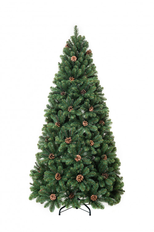 Искусственная елка Снежная королева зеленая 300 см., мягкая хвоя, ЕлкиТорг (32300)