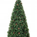 Искусственная елка Снежная королева зеленая 300 см., мягкая хвоя, ЕлкиТорг (32300)