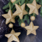 Гирлянда Звездопад 104 см., диаметр 13 см., золотая, пенопласт, Christmas DeLuxe (89423) 