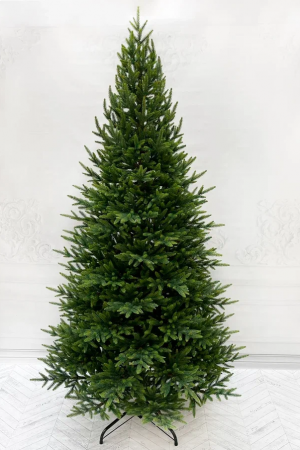 Искусственная ель Королевская стройная зеленая 185 см., 100% литая, TDL (70027) 