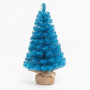 Искусственная елка Искристая голубая 90 см., мягкая хвоя ПВХ, ЕлкиТорг (150090)